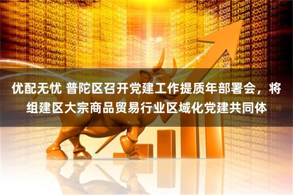 优配无忧 普陀区召开党建工作提质年部署会，将组建区大宗商品贸易行业区域化党建共同体